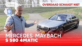 MercedesMaybach S580 4MATIC rijtest luxebom op wielen [upl. by Arinaid]