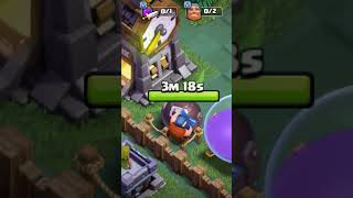 Builders listening big dwags ⚡⚡⚡⚡ shorts clashofclans [upl. by Ellenwahs]