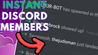 How to use Discord member joiner bot in 30 seconds No tokens needed ️‍🔥 [upl. by Atikcir]