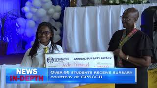 Over 90 students receive bursary courtesy of GPSCCU [upl. by Narud298]