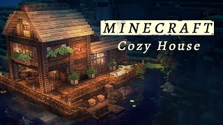 Minecraft Riverside Cottage [upl. by Yraht]