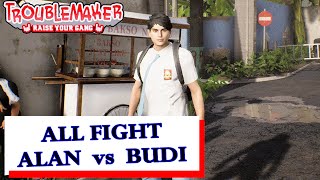 PERTARUNGAN ALAN vs BUDI HARD LEVEL GAME Troublemaker [upl. by Eward209]