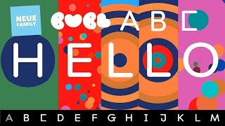 Bubl ABC  Alphabet fun with music and singalong [upl. by Devol]