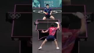 Fan Zhendong vs Tomokazu Harimoto Paris2024 [upl. by Eenwat]