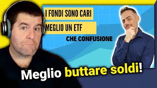 I fondi attivi sono meglio degli ETF  Rip Reacts [upl. by Marnie]