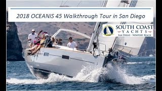 2018 Beneteau Oceanis 45 Video Walkthrough Tour in San Diego [upl. by Ferrigno]