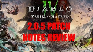 Diablo 4  Season 6 MidSeason Patch Notes Review [upl. by Haymes]