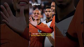 🍊 Hollanda İngiltereye karşı 1 kişi eksik HAKEMSİZ oynadı euro2024withshorts [upl. by Mercedes858]