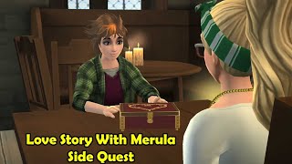 Love Story With Merula Side Quest Harry Potter Hogwarts Mystery [upl. by Adivad]