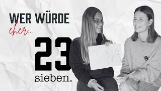 Wer würde eher mit Theresa und Jana von 237 [upl. by Carder]