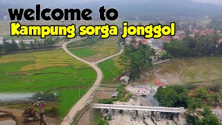 KAMPUNG TERINDAH JONGGOL Jembatan Leungsir Jonggol [upl. by Elleinad445]