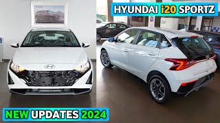 Hyundai i20 Sportz 2024 Model  i20 Sportz New Updates  Hyundai i20 Sportz Variant  Hyundai i20 [upl. by Hoes]