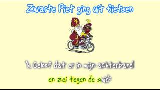 Sinterklaasliedjes  Zwarte Piet Ging Uit Fietsen [upl. by Derfliw]