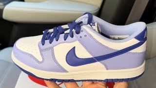 Nike Dunk Low Blueberry Shoes [upl. by Atsira]