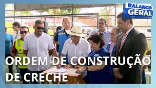 PRIMEIRA INFÂNCIA PREFEITURA DE RIO BRANCO ASSINA ORDEM PARA CONSTRUÇÃO DE CRECHE [upl. by Nauqat247]