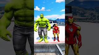 HULK OR IRON MAN SE LIYA BADLA 😂 GTA 5 shorts gta5 [upl. by Ydnir]