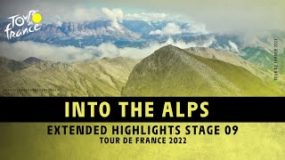 Highlights  Stage 9  TDF2022 [upl. by Relyk222]