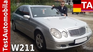 MERCEDES W211  E270 diesel TEST [upl. by Llenram85]