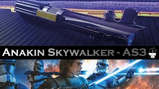 Anakin Skywalker Lightsaber  AS3 KR SabersELF  Crystal Chamber [upl. by Anuhsal]