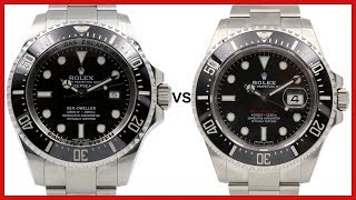 ▶ Rolex DEEPSEA 44mm vs SEADWELLER 50th Anniversary 43mm COMPARISON [upl. by Aisor]