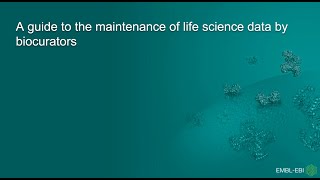 A guide to the maintenance of life science data by biocurators [upl. by Ingalls]