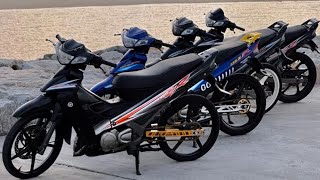 Koleksi YAMAHA 125ZR  Tupai  Ekzos Paip  Spec Open  Makeover [upl. by Eylhsa]