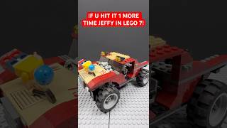 IF U HIT IT 1 MORE TIME JEFFY IN LEGO 7 shorts sml jeffy legos tiktok [upl. by Idnerb13]