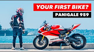 Ducati Panigale 959 As a Beginner Motorcycle We Need To Talk [upl. by Junette]