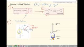 AQA A Level Chemistry  Oragnic Chemistry  Oxidation of alcohols [upl. by Bennion]