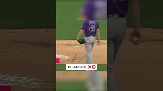 The pitchers played TicTacToe on the mound each halfinning 🤣 [upl. by Plante]