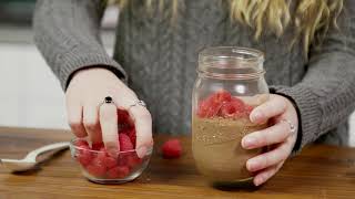 Chocolate Chia Pudding with Keto Zone Collagen Recipe [upl. by Piscatelli]