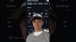 Saints vs Cowboys Halftime Report nflfootballsports [upl. by Herby]