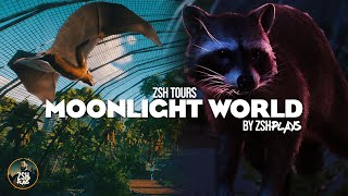 Moonlight World Tour  A Nocturnal Zoo by ZSHplays  Planet Zoo Best Zoo Tours [upl. by Serica]