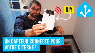 Je crée un capteur de niveau deau autonome et DIY pour citerne 💧 avec ESPhome et Home Assistant [upl. by Drislane105]