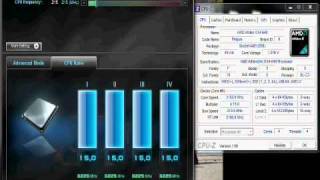 Overclocking AMD Athlon II X4 640 [upl. by Susejedairam]