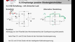 LE53e ACDC Wandler  B2 Schaltung R und RCLast [upl. by Crow]