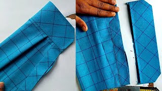 gents shirt cuff cutting and stitching  shirt cuff cutting and stitching [upl. by Hafeetal778]