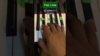 Sapientdreampast lives tutorial fácil para piano pastlives hits pop popmusic pianotutorial [upl. by Eillehs653]