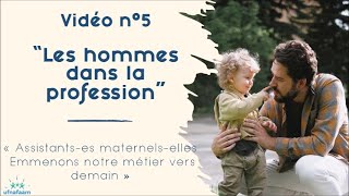 Les hommes dans la profession dassistant maternel [upl. by Ahsiniuq]