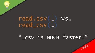 Rtip Comparing readcsv and readcsv in R [upl. by Nnaul]