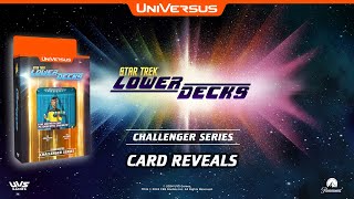 UniVersus  Star Trek Lower Decks Card Reveals  The Lowest Deck of Humor [upl. by Steven]