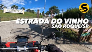 Estrada do Vinho em São Roque de Honda ADV 150 [upl. by Jorey927]