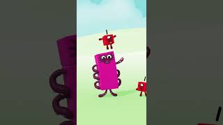 1 bis 10 Lernen Sie Zahlen von 1 bis 10 zu zählen  Numberblocks Deutsch shorts [upl. by Wertz386]