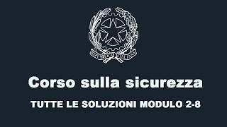 Alternanza Scuola Lavoro  Corso Sulla Sicurezza  TUTTE LE RISPOSTE alternanza MIUR Risposte [upl. by Waddle]