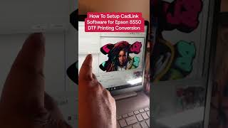 How To Setup Cadlink Software for Epson 8550 DTF Conversion dtfprinting epson8550 cadlink tshirt [upl. by Malin]