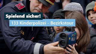 Spielend sicher Kinderpolizei  Bezirkstour in Zams [upl. by Cornish]