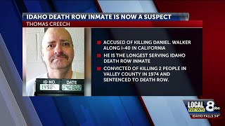 Idaho death row inmate now suspect in California murder [upl. by Janet446]