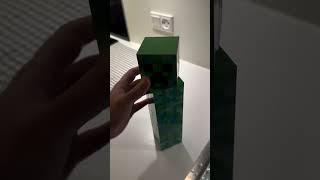 Minecraft creeper drikkedunk til børn  650ml minecraft drikkedunk børn gave fødselsdagsgave b [upl. by Gellman]