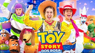 VIRAMOS A TURMA DO TOY STORY POR 24 HORAS [upl. by Assirram601]