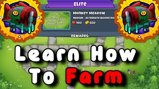 Bloonarius Elite  Learn the Better Farming Strategy  BTD6 Boss Tutorial [upl. by Alram]